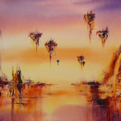 Les montagnes flottantes d'Allegoria
