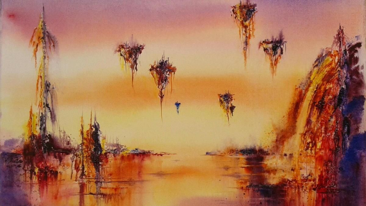Les montagnes flottantes d'Allegoria